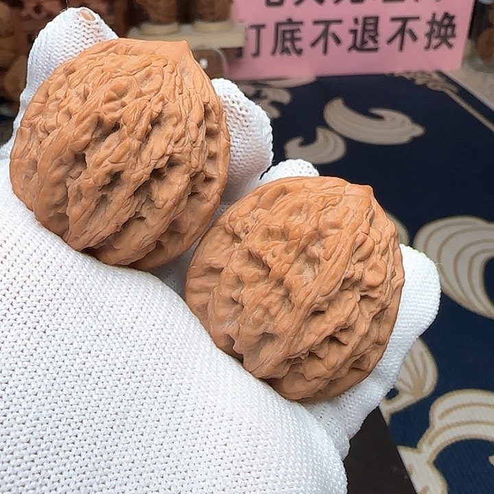 文玩核桃吊坠全品虎头40尺