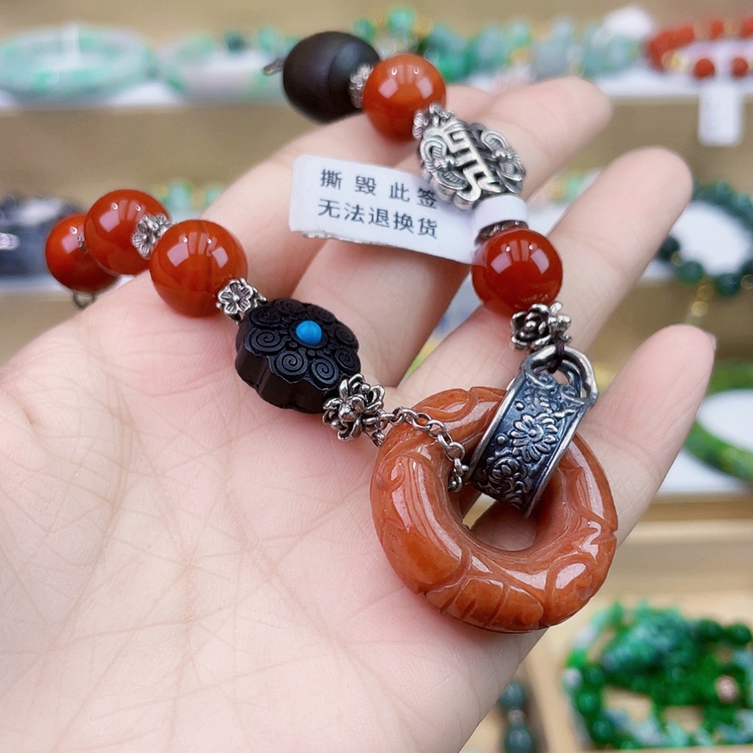 翡翠未镶嵌手链手链