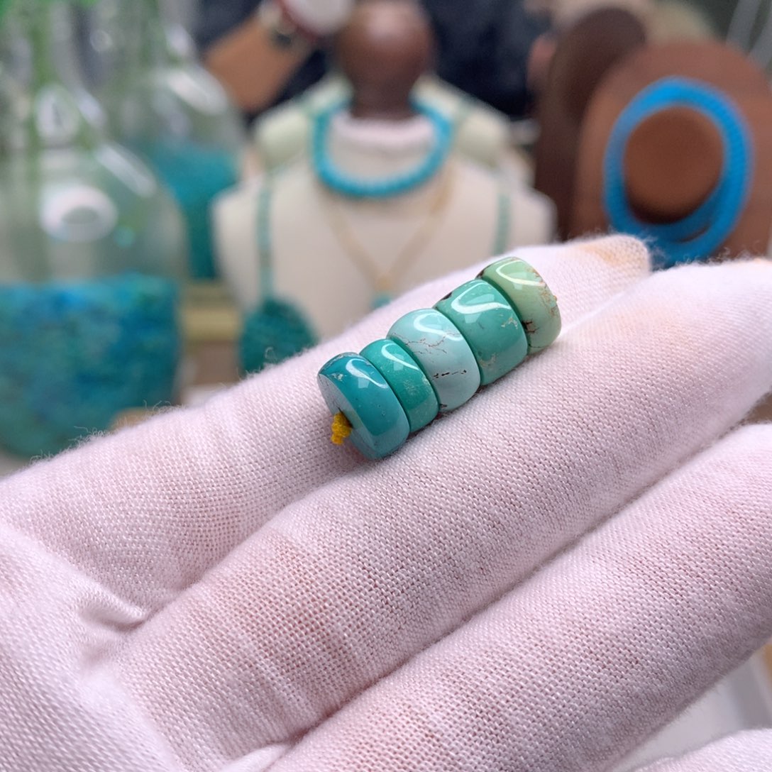 绿松石未镶嵌配饰