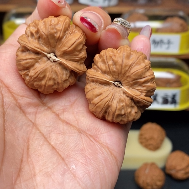 文玩核桃吊坠四*鱼35手捻