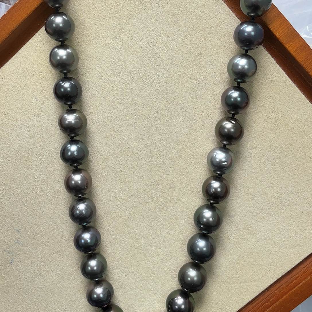 海水珍珠颈饰银S925镶嵌