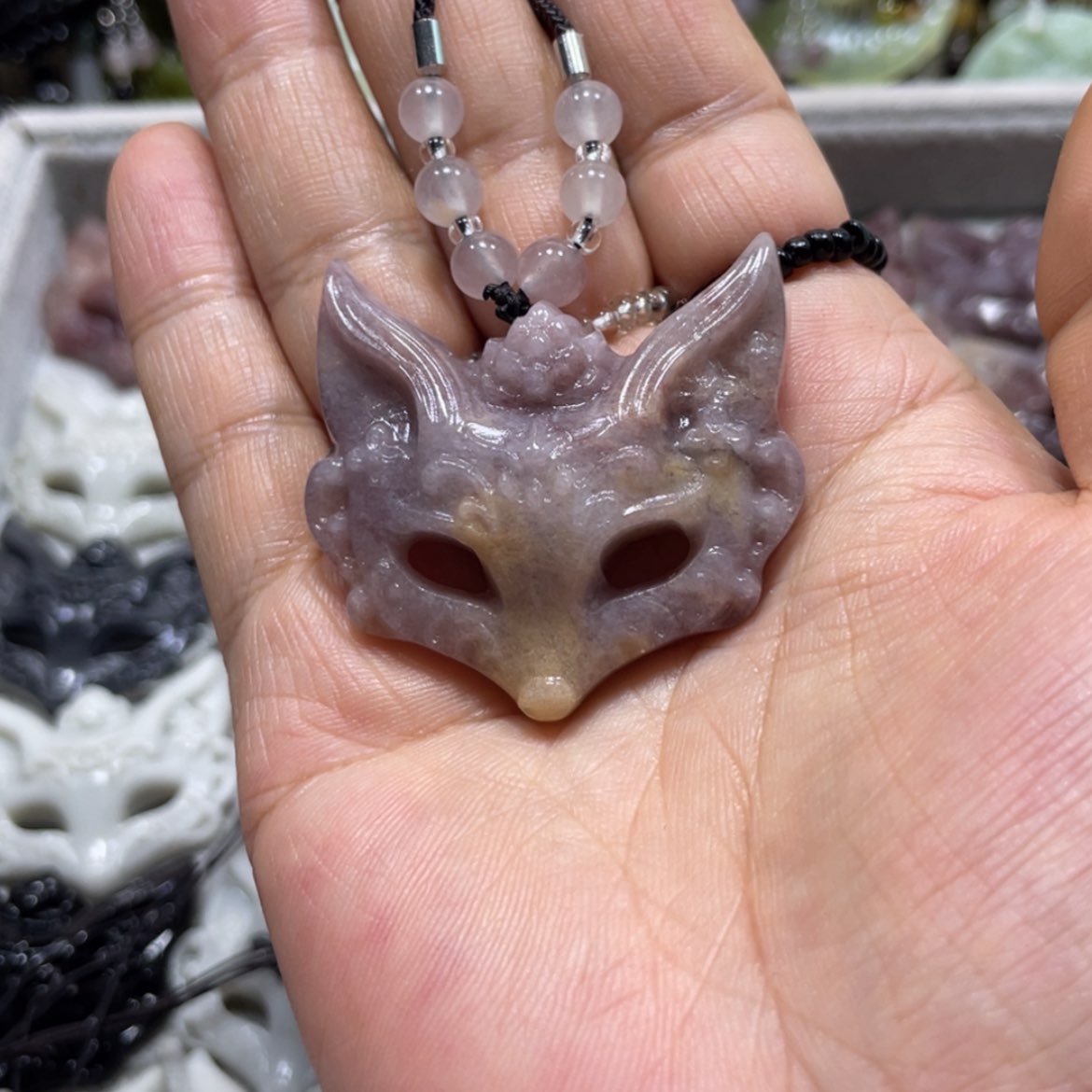 【闪购商品】岫玉颈饰未镶嵌?**?66吊坠