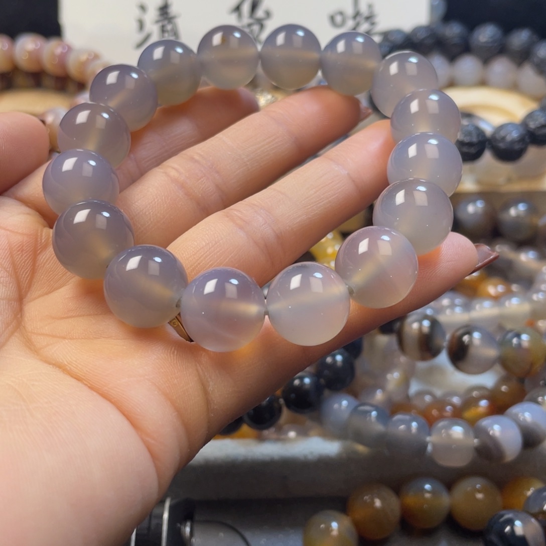 玛瑙/玉髓未镶嵌手链