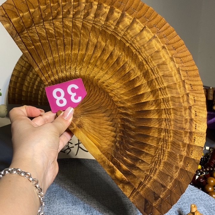 金丝楠金丝楠木扇子