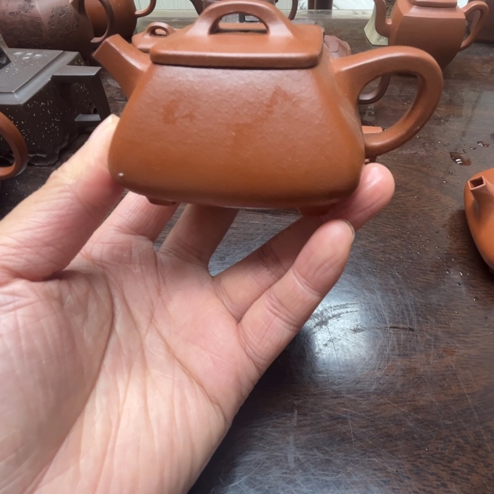 茶壶紫砂朱泥微瑕100c c