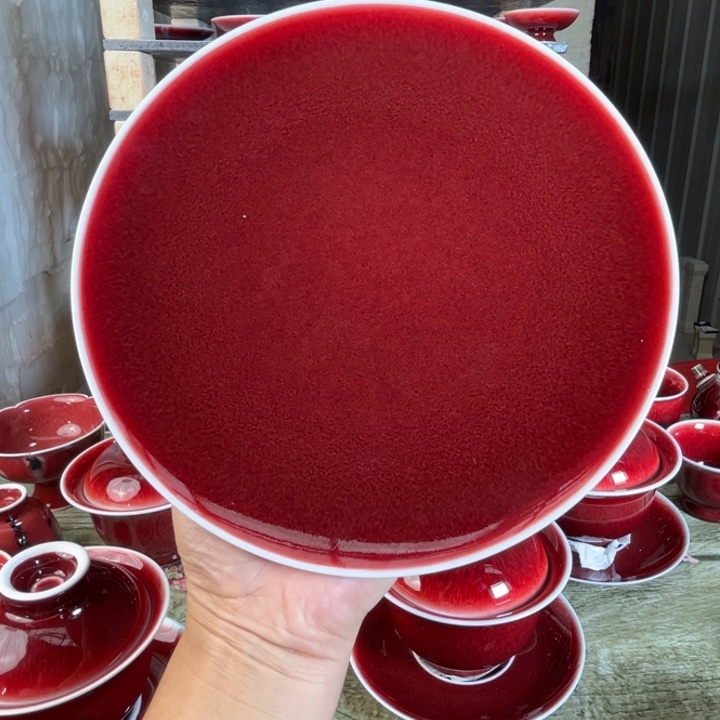 景德镇浅行窑大盘子福利