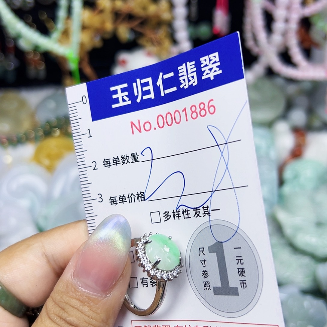 翡翠未镶嵌颈饰1111