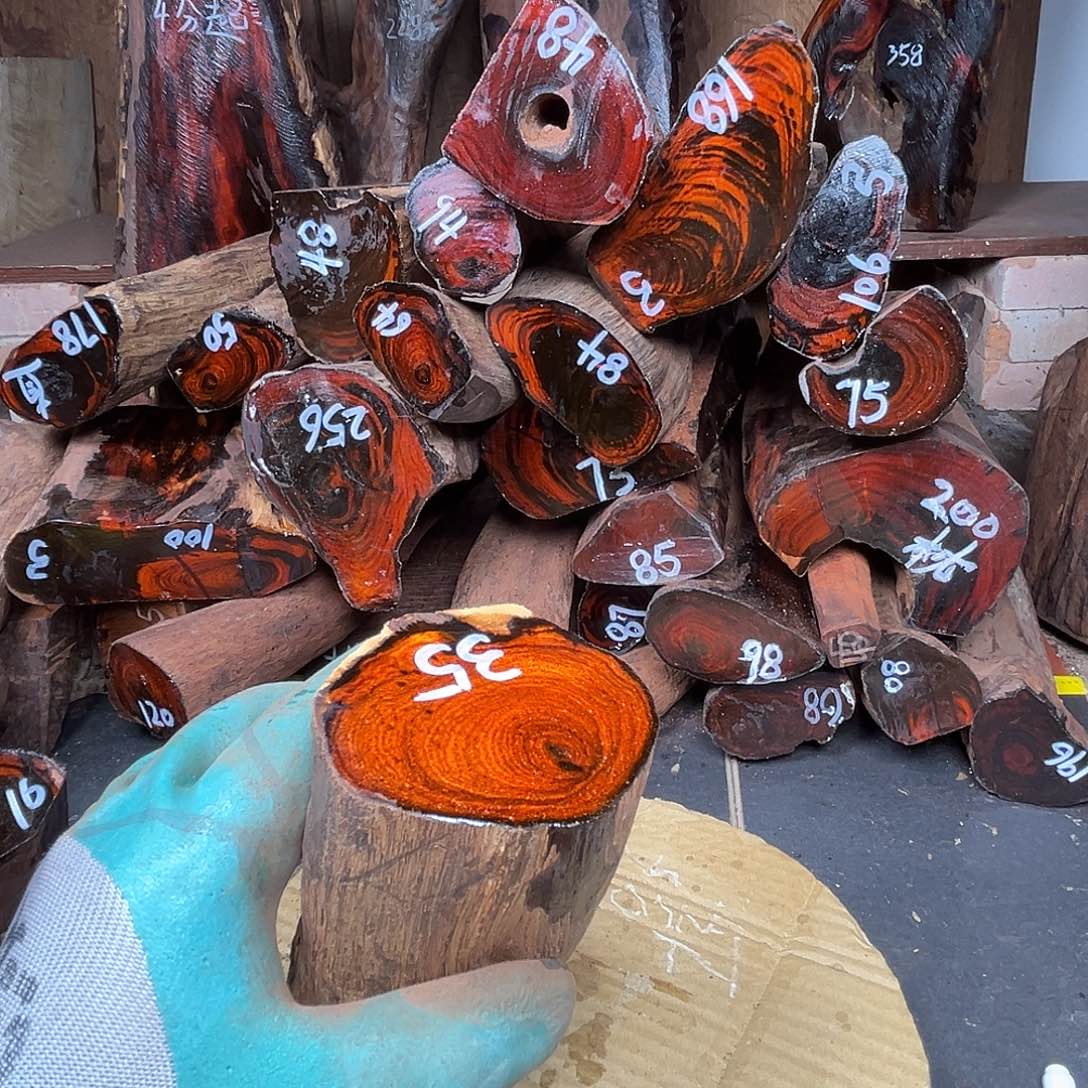 黄***彬檀木大红酸枝交趾黄檀