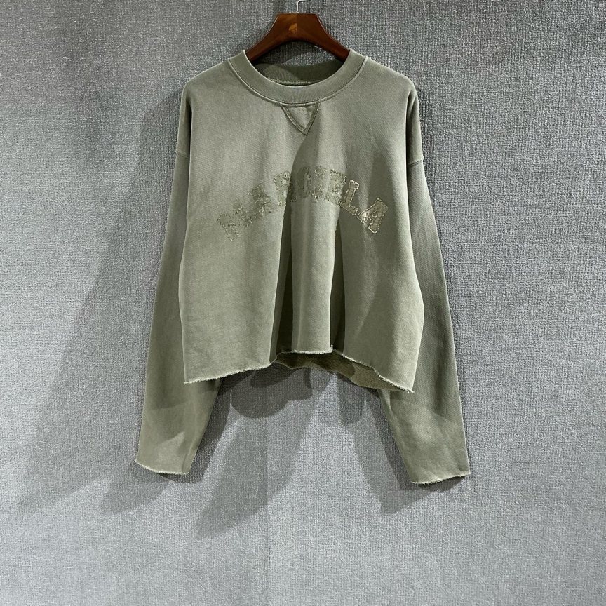 未使用 Maison Margiela/梅森马吉拉 （pm）做旧长袖 带吊s码/5953