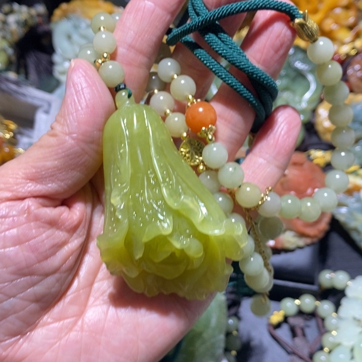 岫玉岫玉吊坠未镶嵌