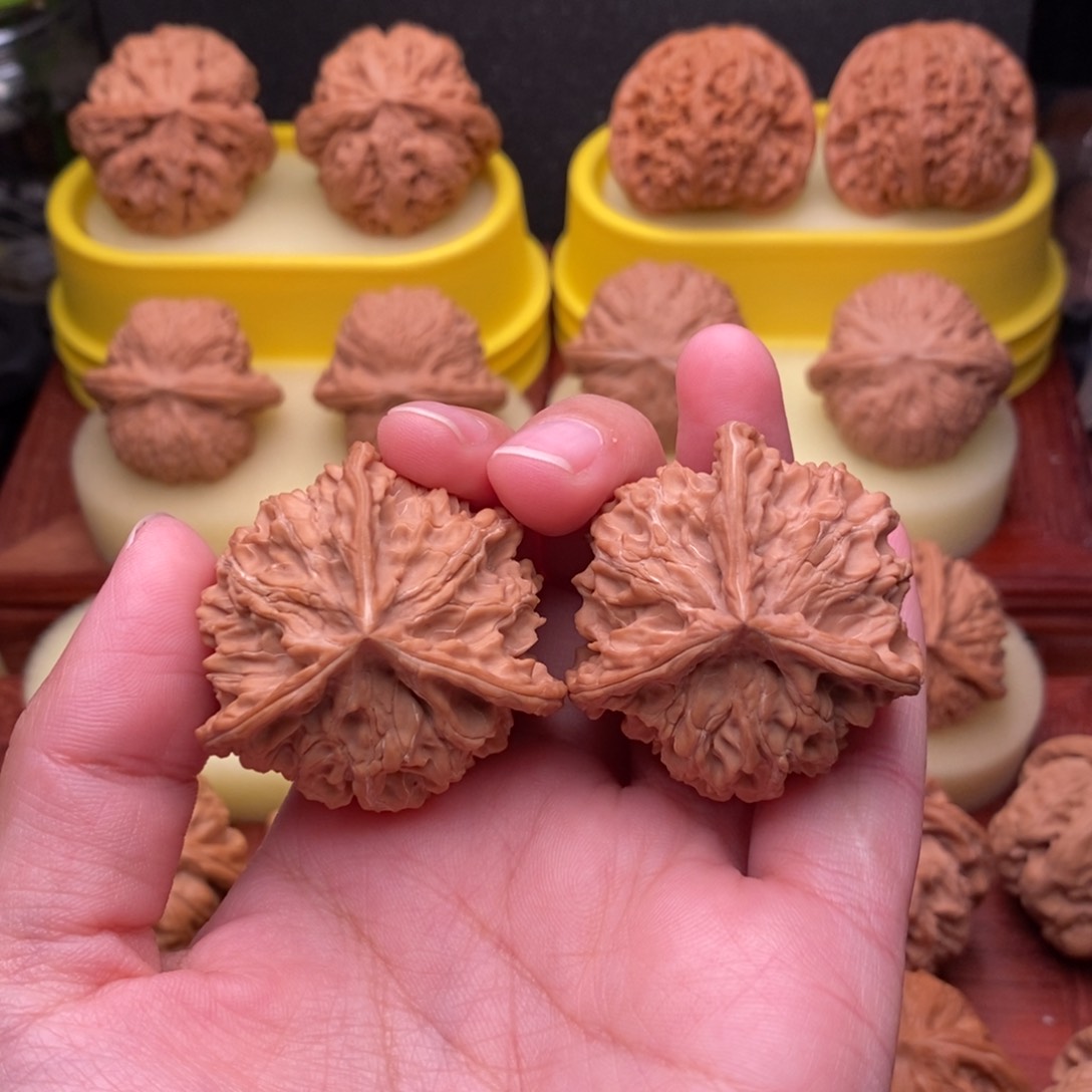 把件文玩核桃40毕业盘山大三棱