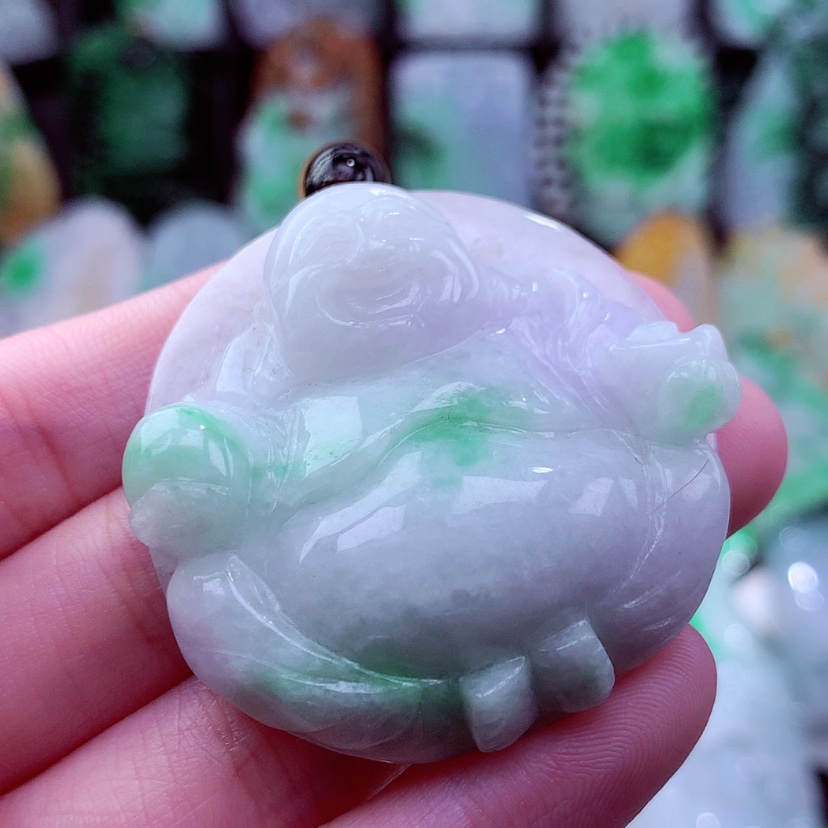 【闪购商品】翡翠颈饰未镶嵌挂件