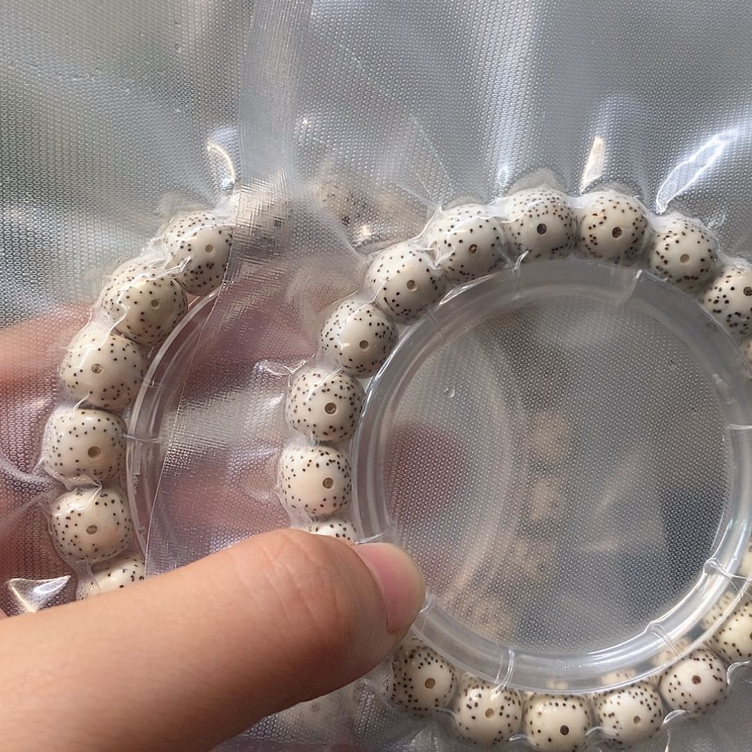 星月菩提吊坠原白大眼11*10单