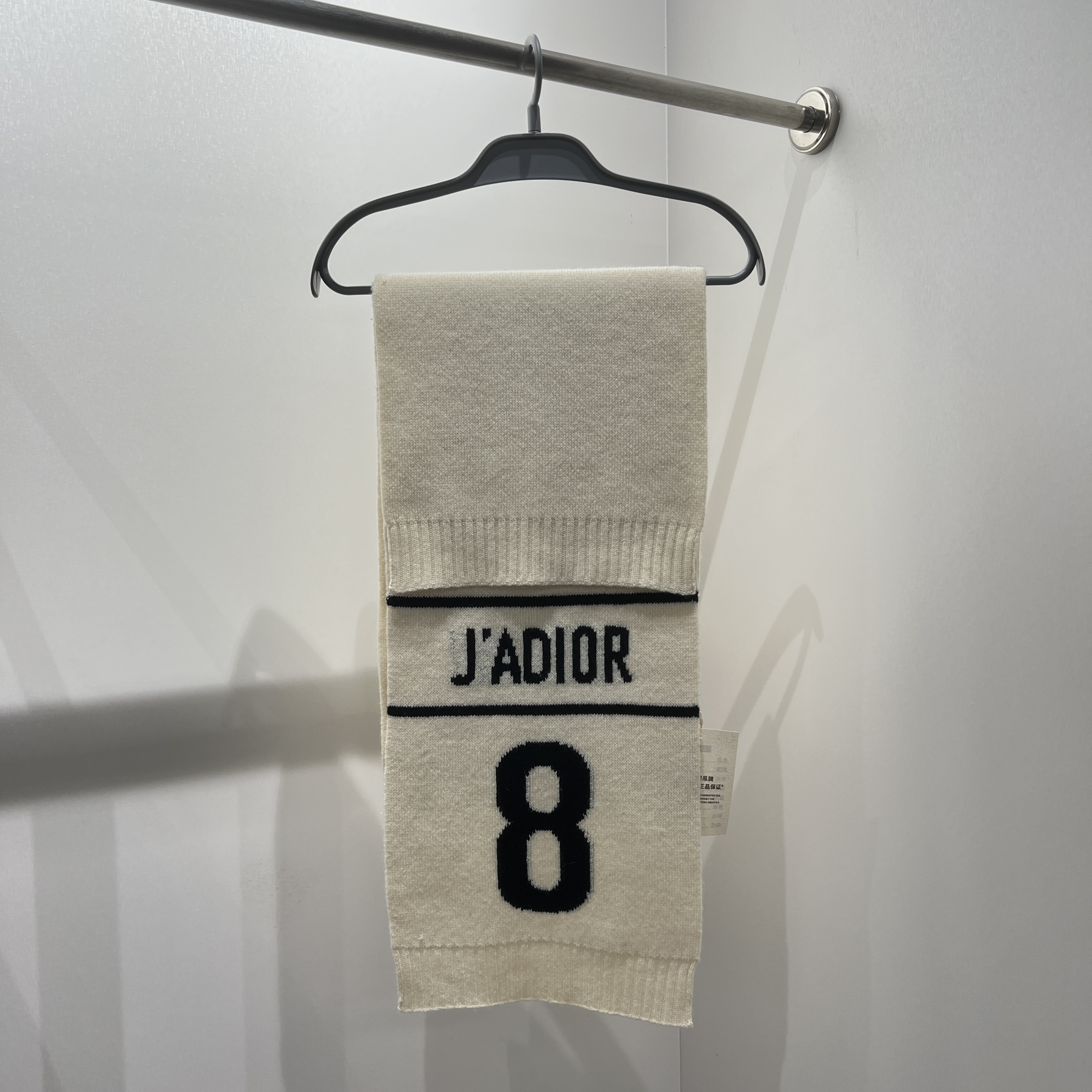 99新 DIOR/迪奥 bk306/数字8围巾字母保暖手感柔软 羊毛 