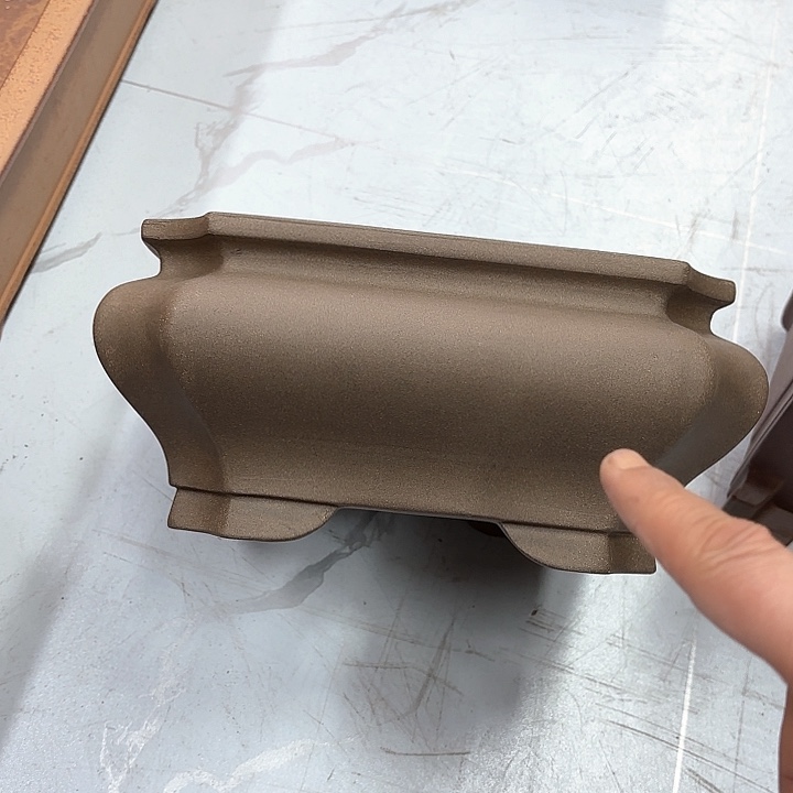 紫砂花盆紫砂的味道真的是