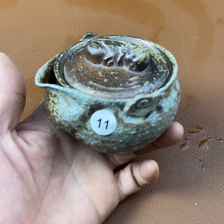 手工粗陶、柴烧茶器