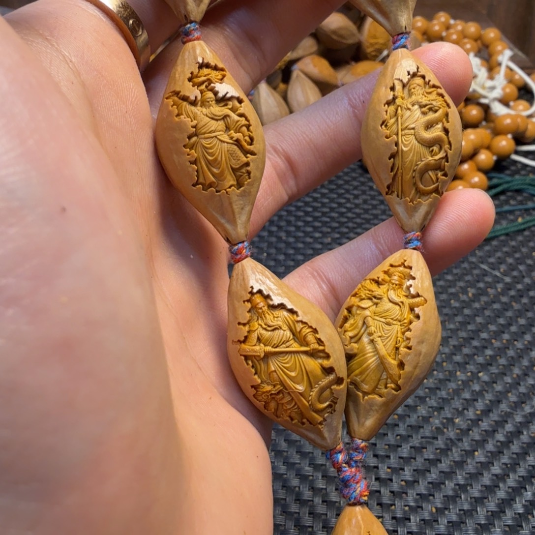 橄榄核手串/手链关公