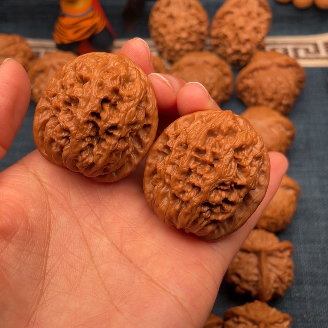 文玩核桃把件38精品将军