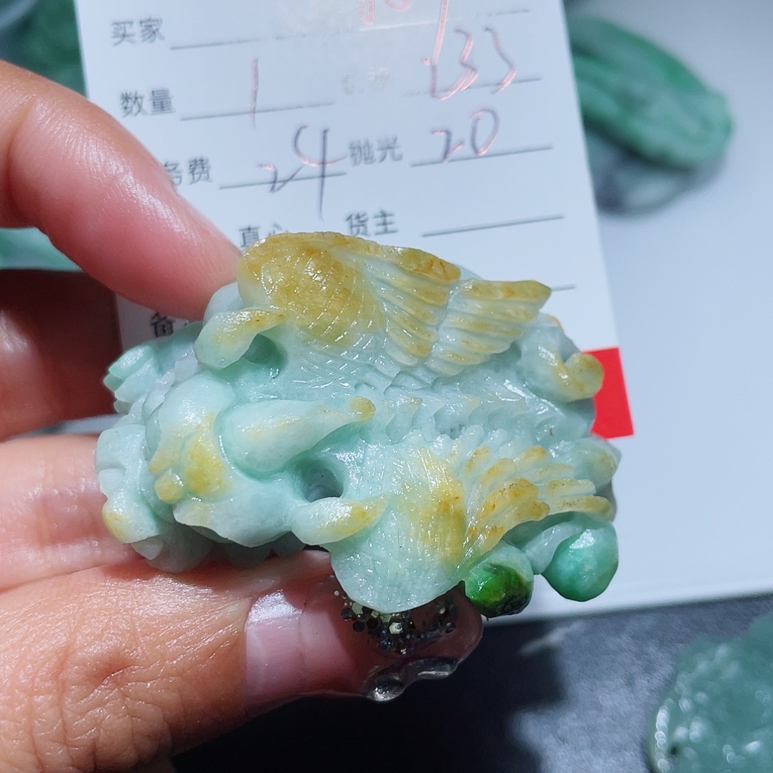 定制翡翠未镶嵌输**真翡翠