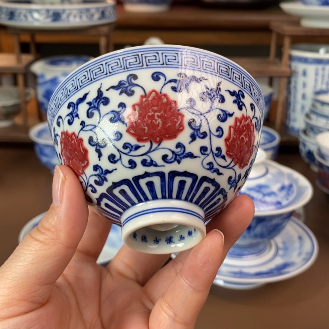 景德镇陶瓷手工手绘