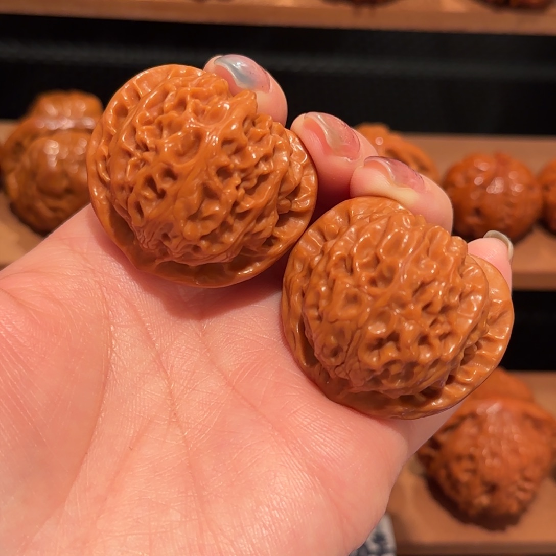 桃核把件玉玺宫灯39.8 精品1485