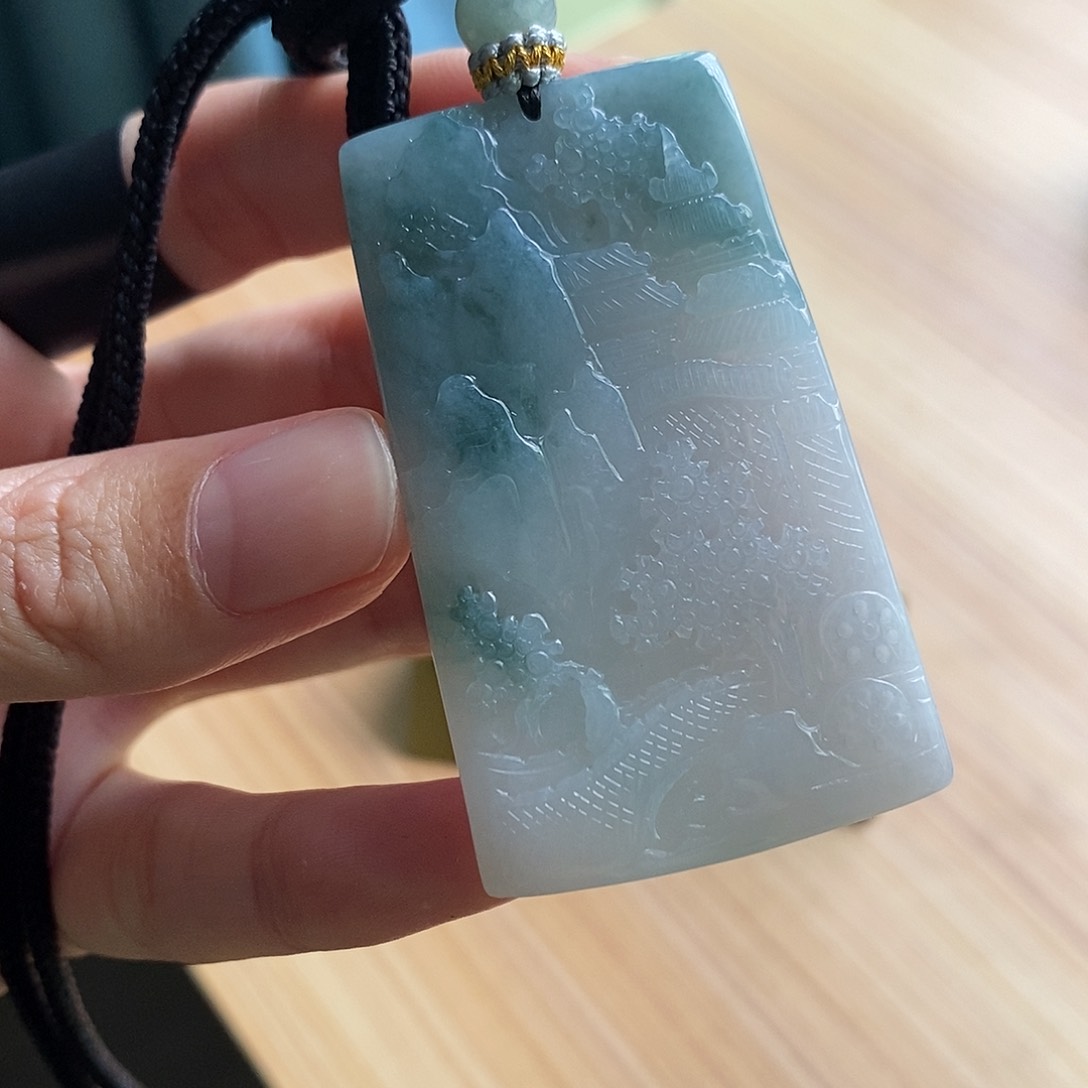 【闪购商品】颈饰未镶嵌翡翠鳳*天然缅甸A货翡翠