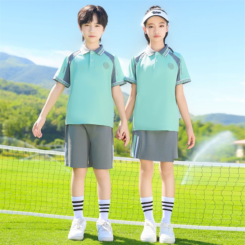 江西赣州市统一校服夏季中小学生指定班服套装幼儿园园服儿童服装