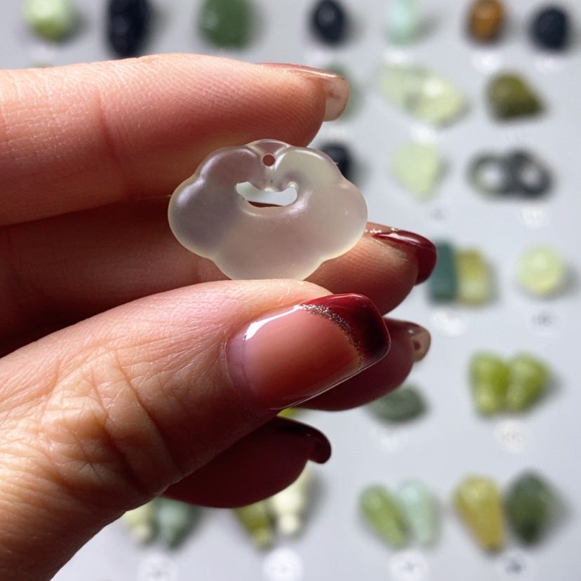 【闪购商品】蛇纹石玉吊坠(不含链)未镶嵌