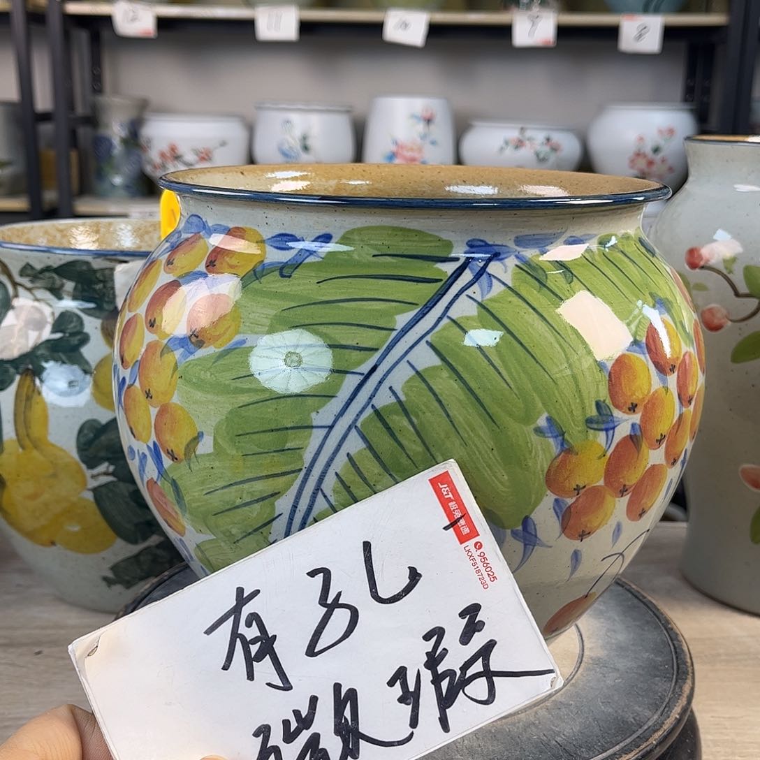 罐1xc景德镇陶瓷花盆