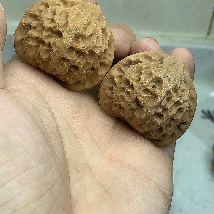 吊坠文玩核桃40 宫灯 有浮黄