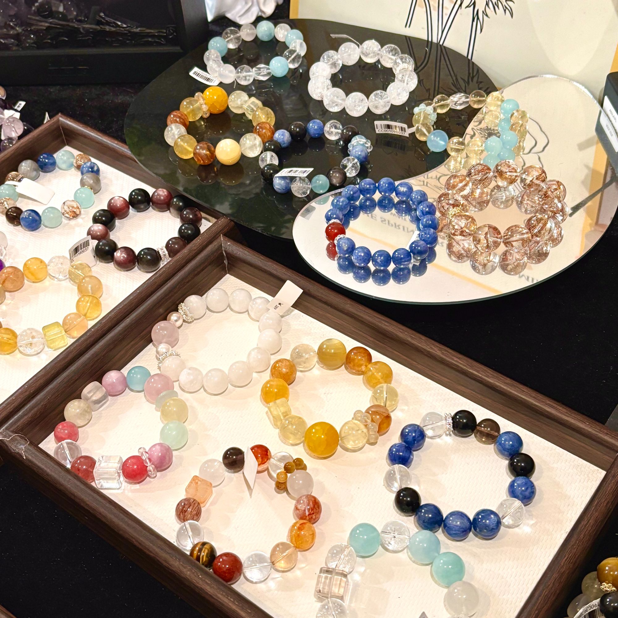 【發發】直播专属链接天然水晶手串多样性发其一（公屏扣价格再付款）