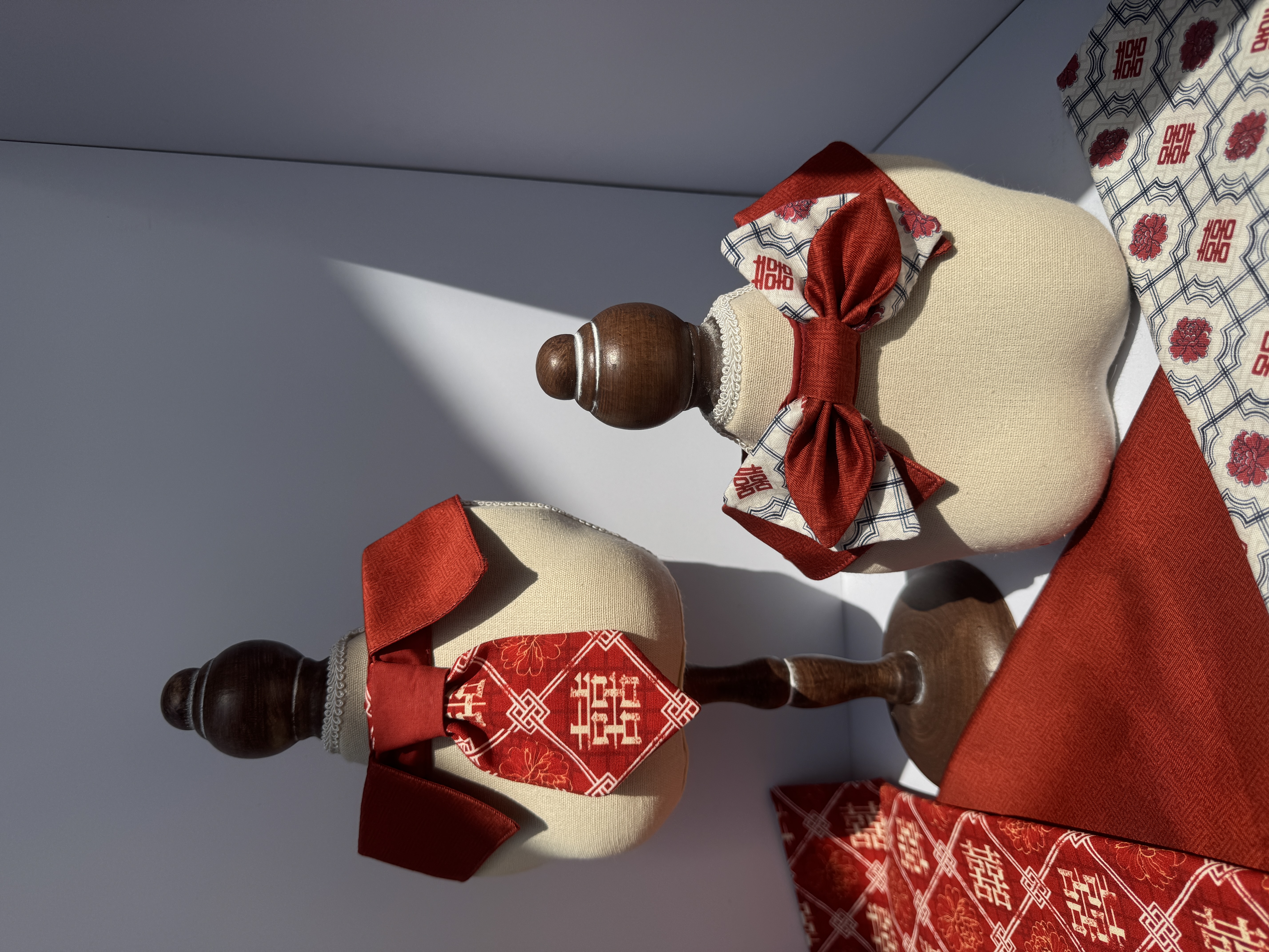 Dingdong-叮咚宠物猫咪结婚陪嫁装饰喜庆参加婚礼狗狗围脖