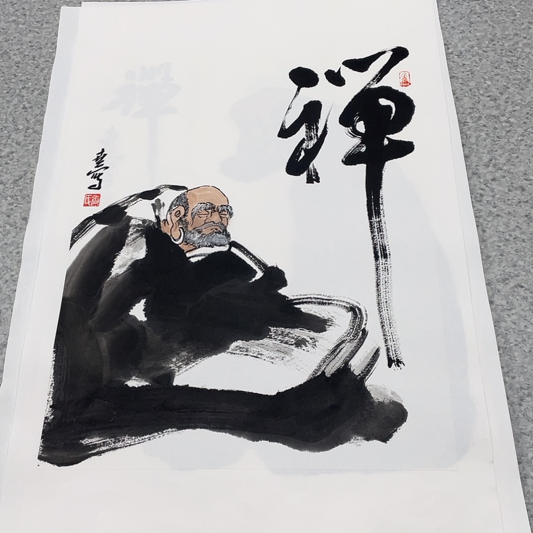 国画1.4平尺国画作品