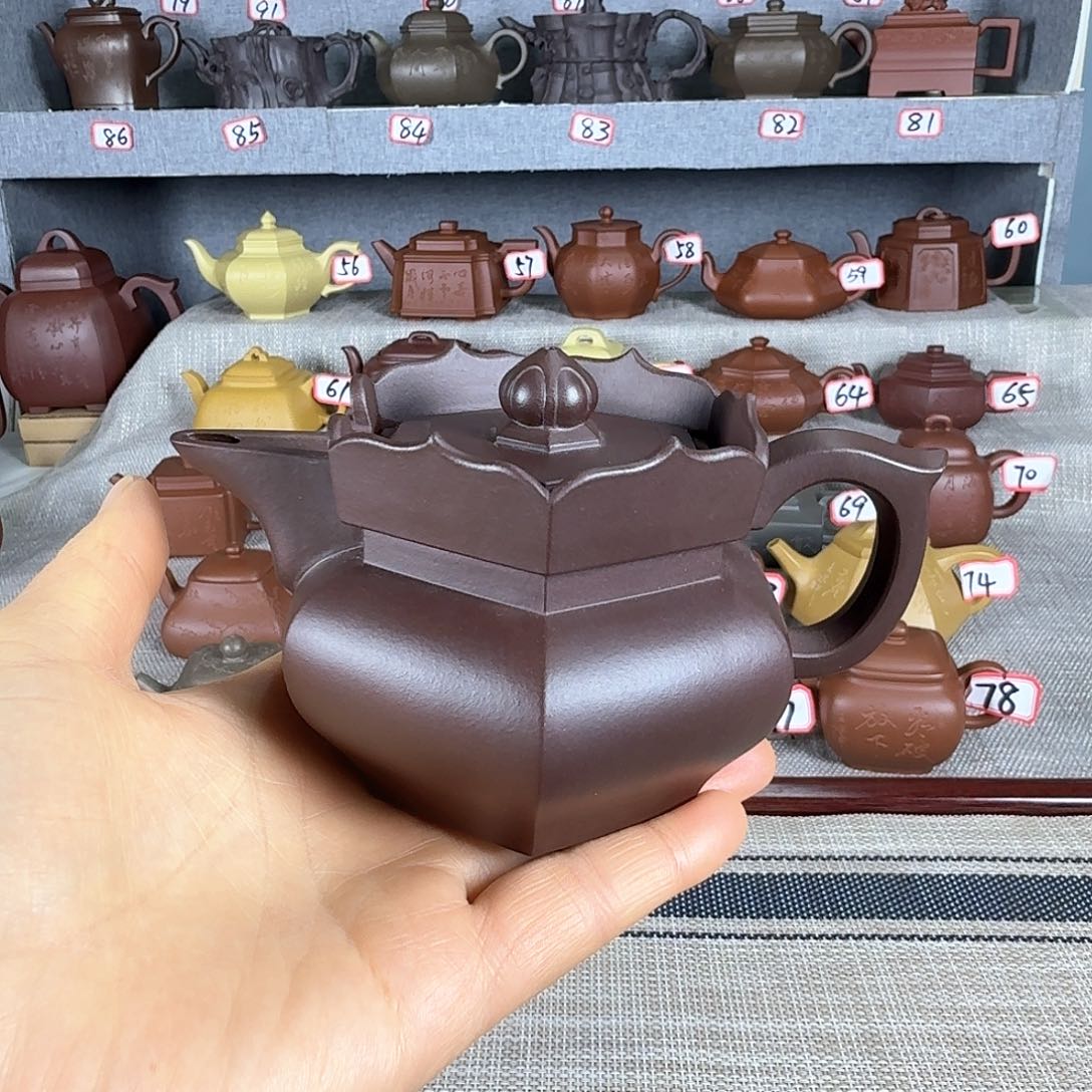 紫泥茶壶用****9精工制作