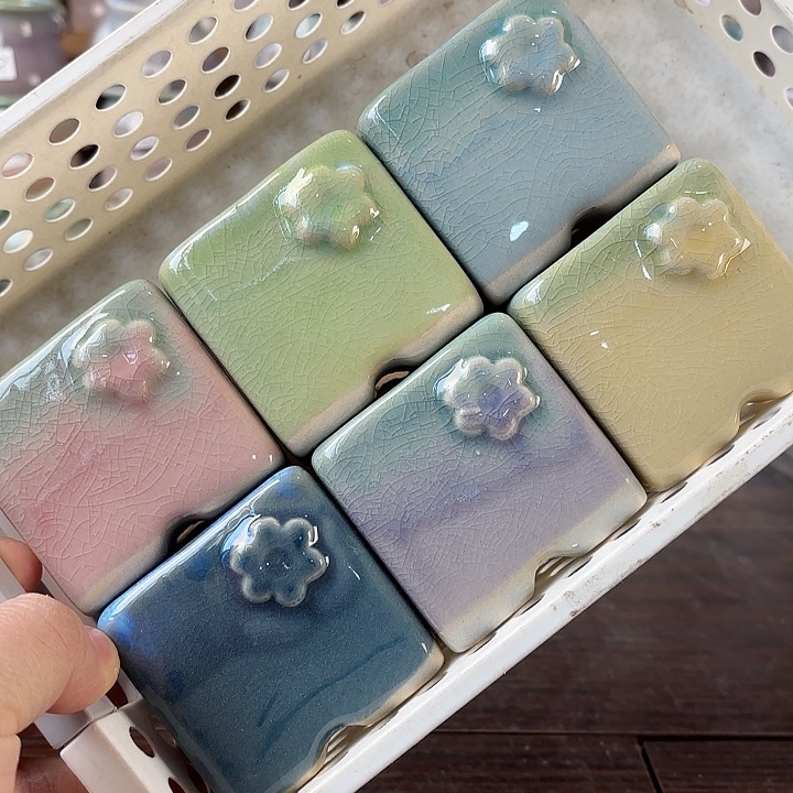 红陶量货/口高深浅搭配发6个