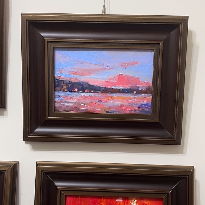 横款小幅作品家居挂画