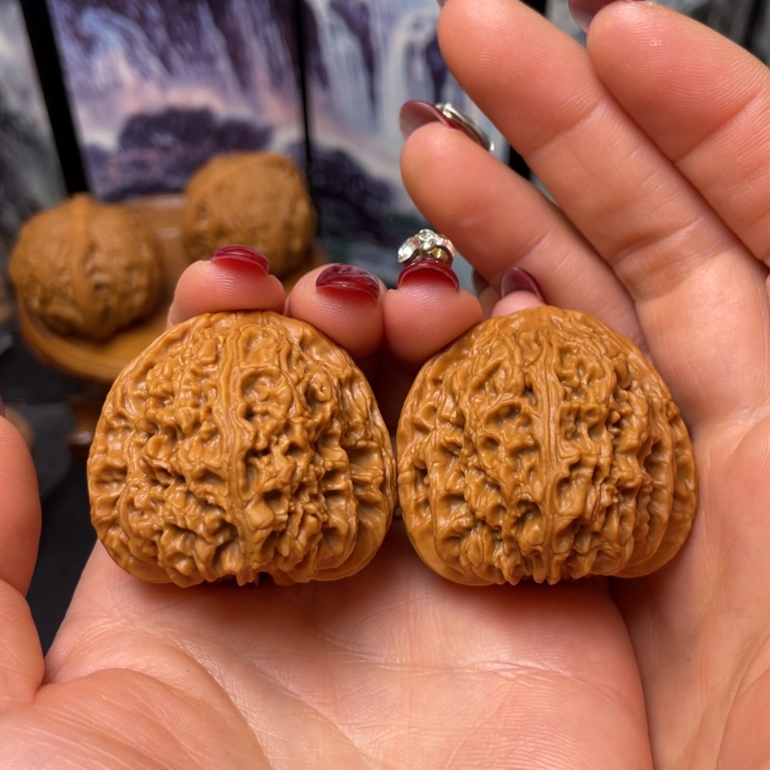 文玩核桃把件39.5全品南疆石