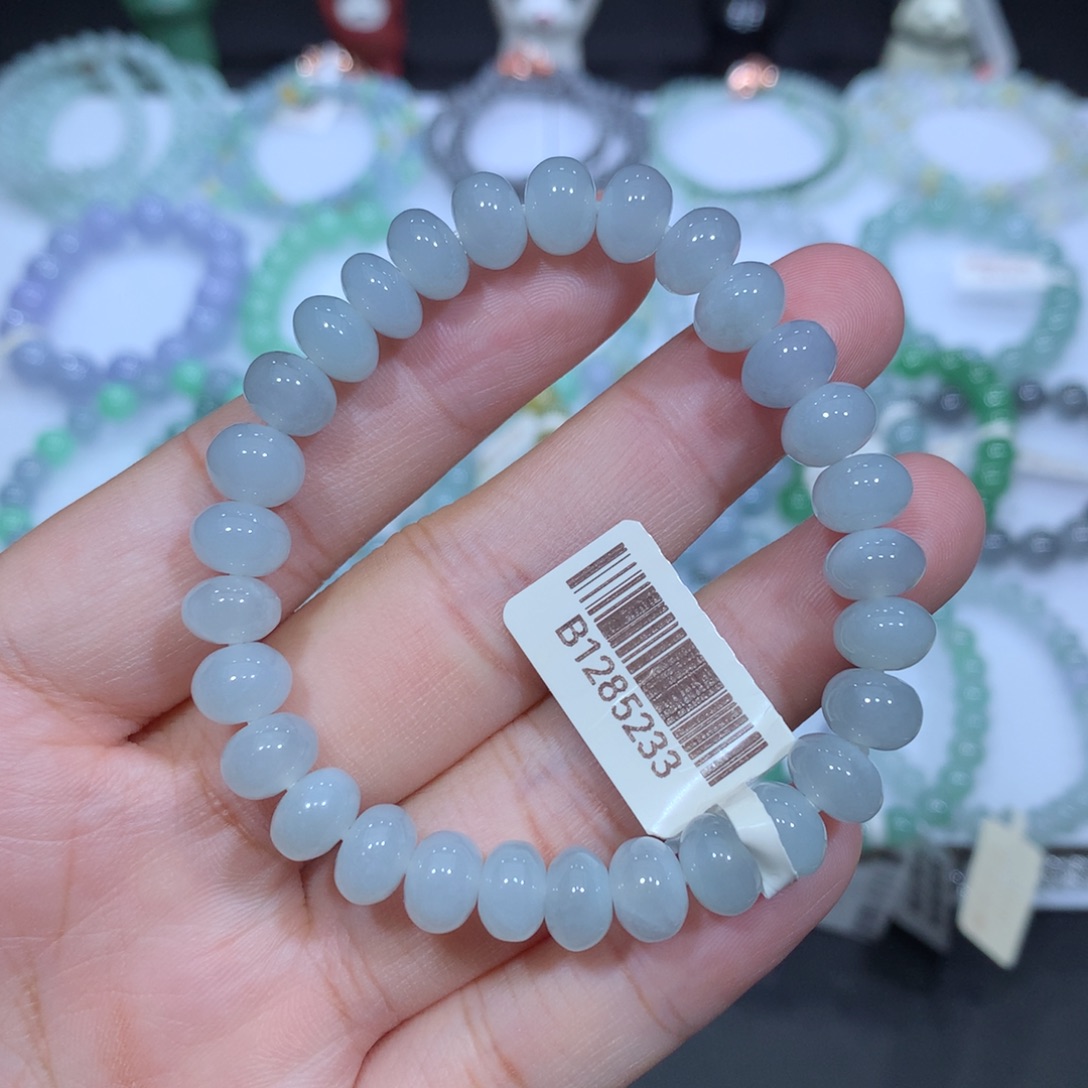 翡翠未镶嵌手串天然
