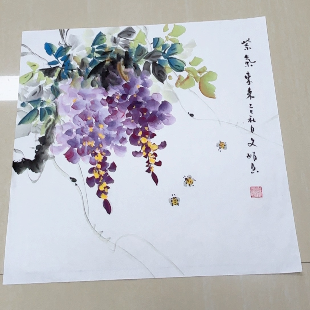 国画国画作品多次