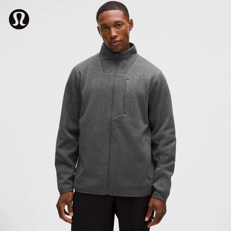 Sojourn 男士拉绒内里针织夹克丨lululemon丨LM3EW9S