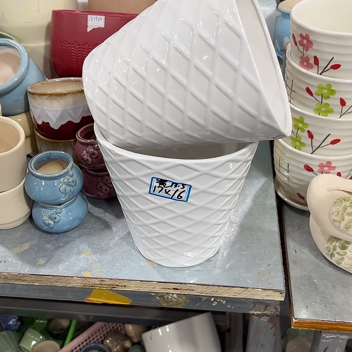 陶瓷花盆全场10包邮