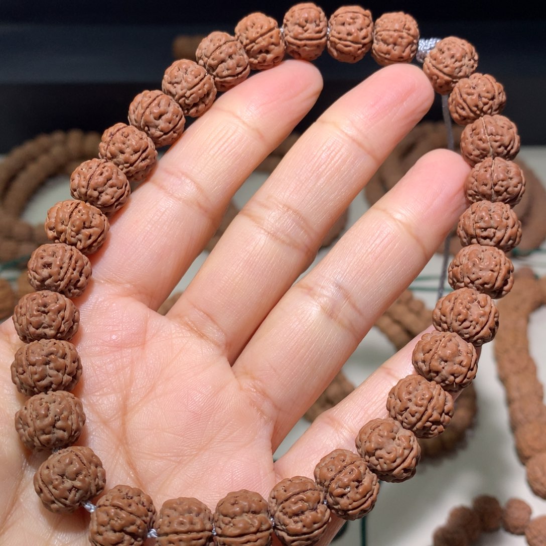 金刚菩提吊坠—**稳老树王手串11.8