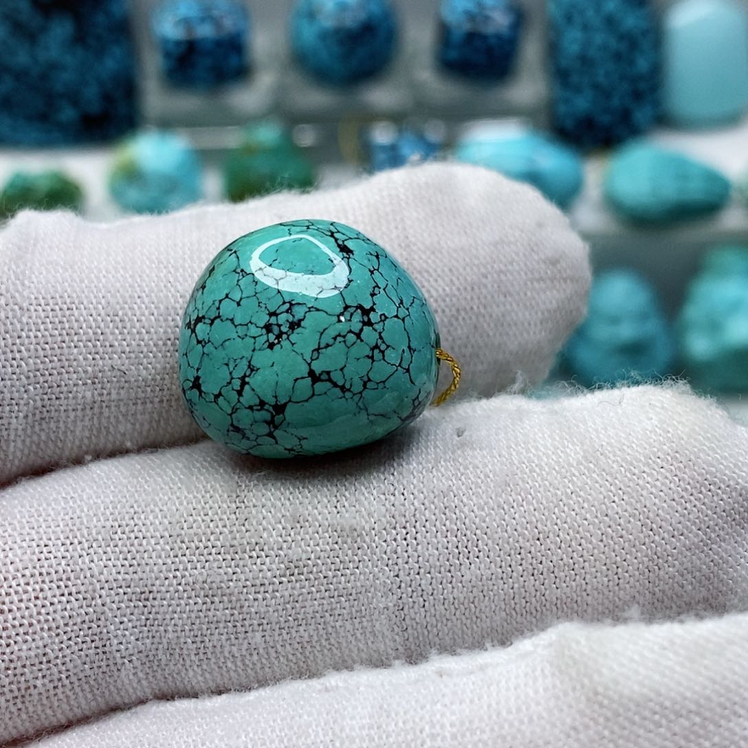 绿松石珠宝奇石未镶嵌