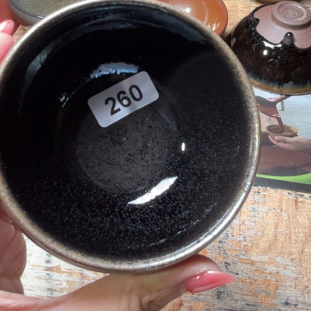 用***2茶盏全手工原矿原釉建盏