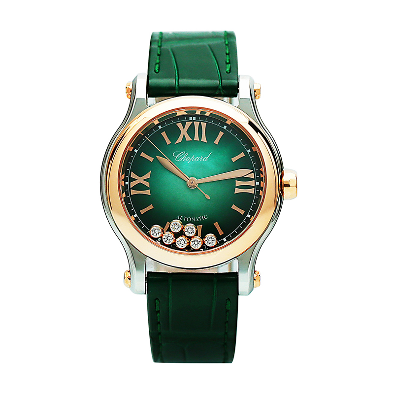 95新 Chopard/萧邦 快乐钻石/278578/单表/36mm/女士手表