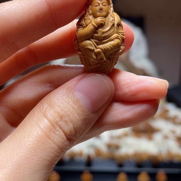 橄榄核吊坠橄榄 观音