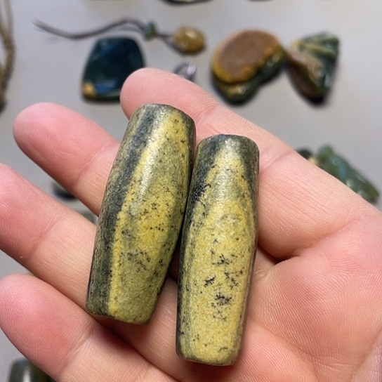 岫岩河磨玉（透闪石质玉）未镶嵌挂件