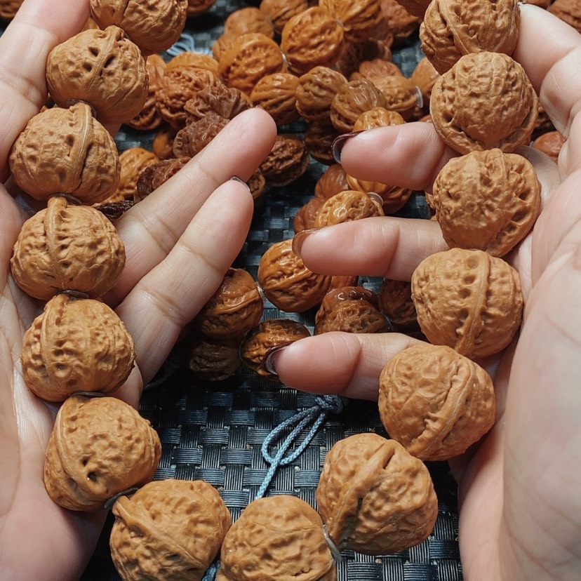 【闪购商品】文玩核桃吊坠磨盘