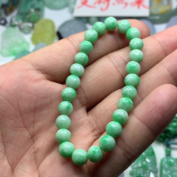 *****未镶嵌手串翡翠手串