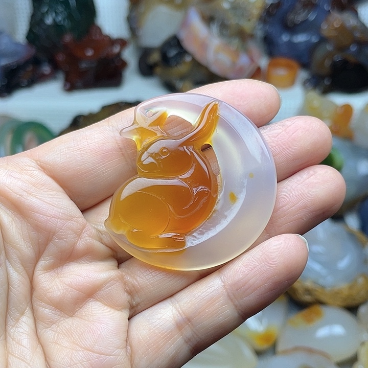 玛瑙/玉髓饰品未镶嵌